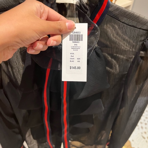 HONEY- Parisian style blouse- Brand new with tags - Picture 2 of 4